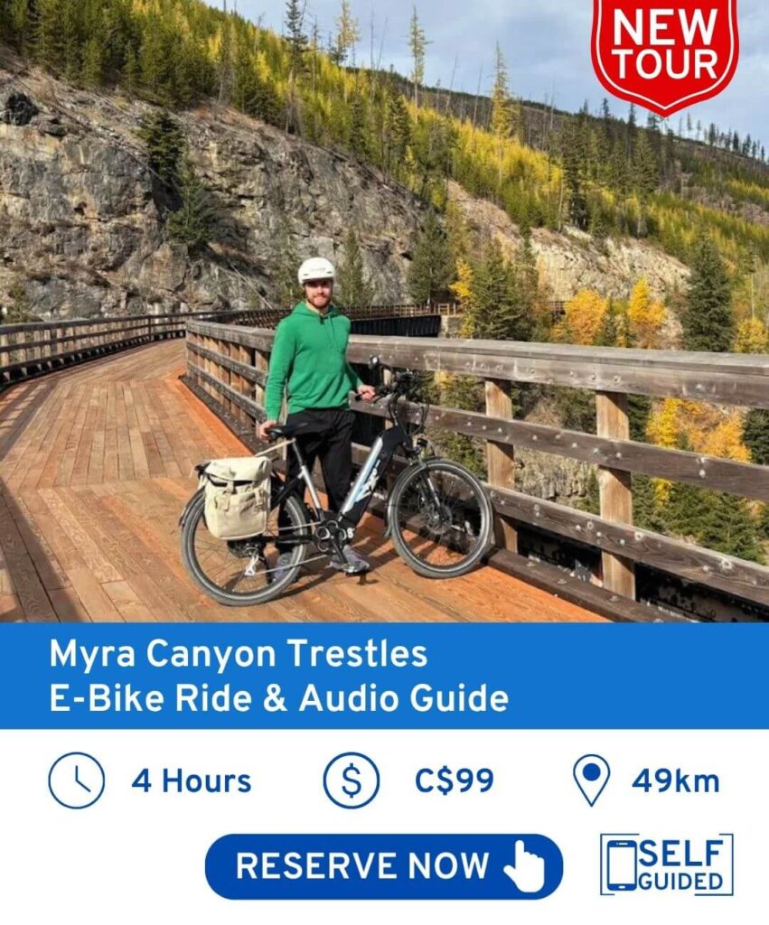 Myra Canyon from McCulloch Lake